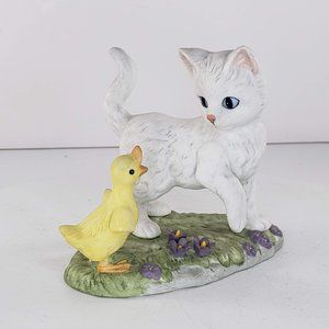 Danbury Mint MBI Too Close For Comfort Cat Figurine 1992 Vintage